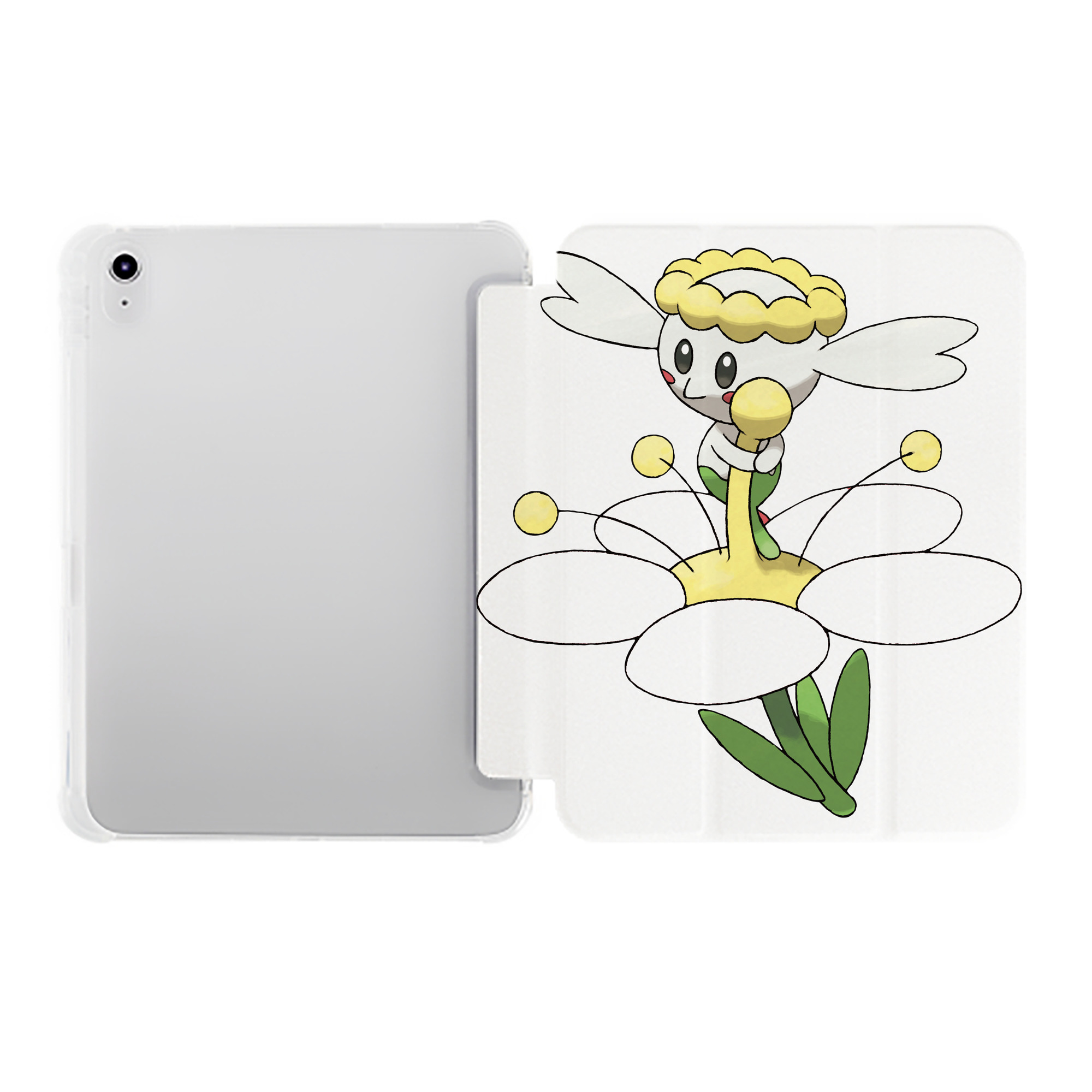 （画像用） ポケットモンスター Pokémon IPad ケース ペン収納付き 三つ折りスタンド PUレザー×シリコン 対応機種9.5/10.5/10.9インチ